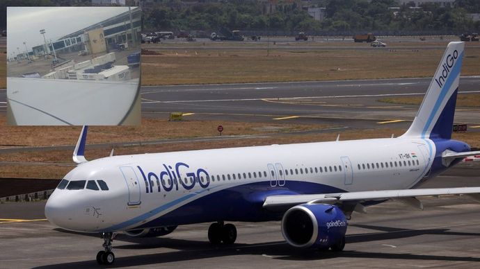 An IndiGo passenger's LinkedIn post went viral. (Photos: Reuters and Reeti Basu/LinkedIn) An IndiGo passenger's LinkedIn post went viral.