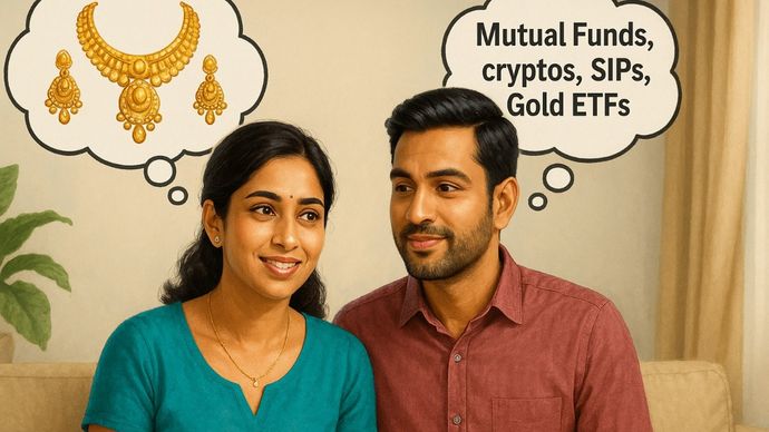 Soaring gold prices have made even small jewellery pieces feel like a heavy cost for many middle-class families. (Photo: Generated by AI)