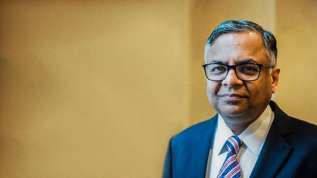 Tata Sons Chairman N Chandrasekaran