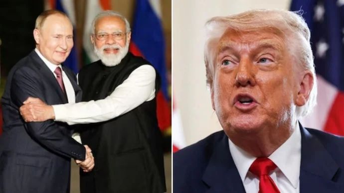 भारत और रूस की दोस्ती पर ट्रंप ने साधा निशाना (File Photo-ITGD) Trump On India Russia