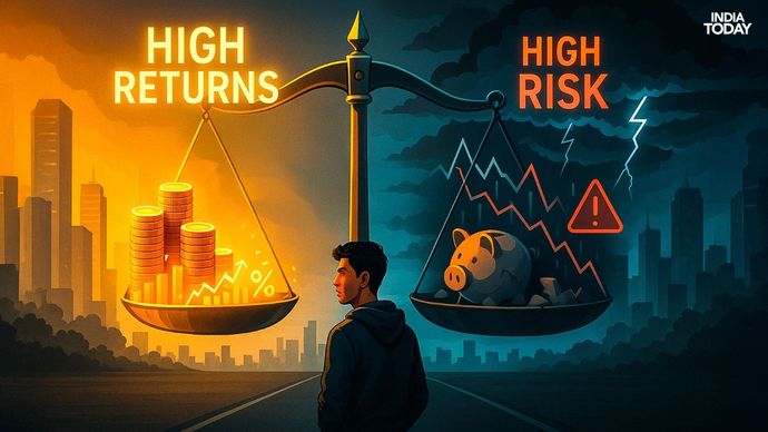 Young investors are increasingly favouring equity mutual funds, with mid- and small-cap categories seeing strong inflows and rising participation from smaller cities. (Photo:AI/Ayushi Srivastava)