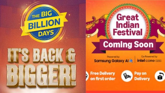 Flipkart Big Billion Days vs Amazon Great Indian Festival Sale 2025