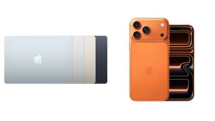 M4 MacBook and iPhone 17 Pro (Credits: Apple)