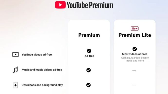 YouTube Premium Lite भारत में लॉन्च