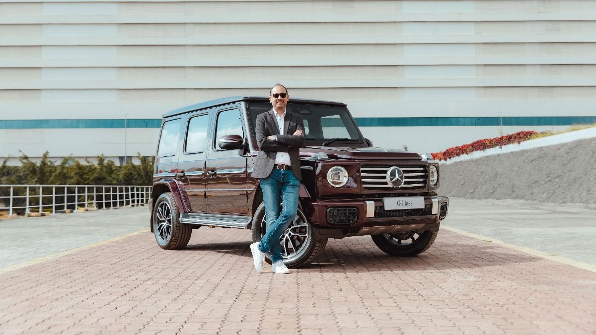 मर्सिडीज-बेंज इंडिया के एमडी और सीईओ संतोष अय्यर नई G450d के साथ