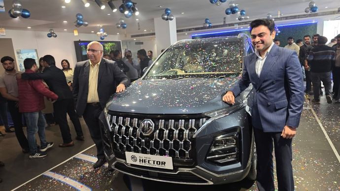 MG Hector facelift MG Hector facelift