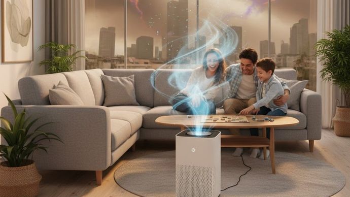 एयर प्यूरीफायर पर जीएसटी कम करने की मांग की गई है. (सांकेतिक तस्वीर) Air Purifier