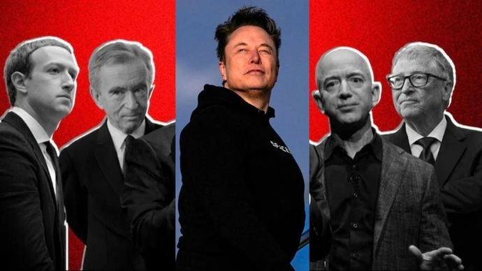 दुनिया के टॉप-10 में से नौ अमीरों की संपत्ति घटी (Photo: ITG) Top Billionaires Networth