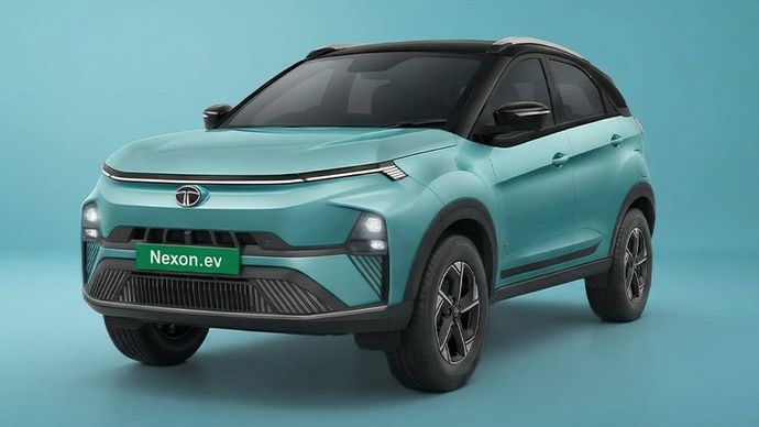 Tata Nexon.ev Ocean Blue Tata Nexon.ev Ocean Blue