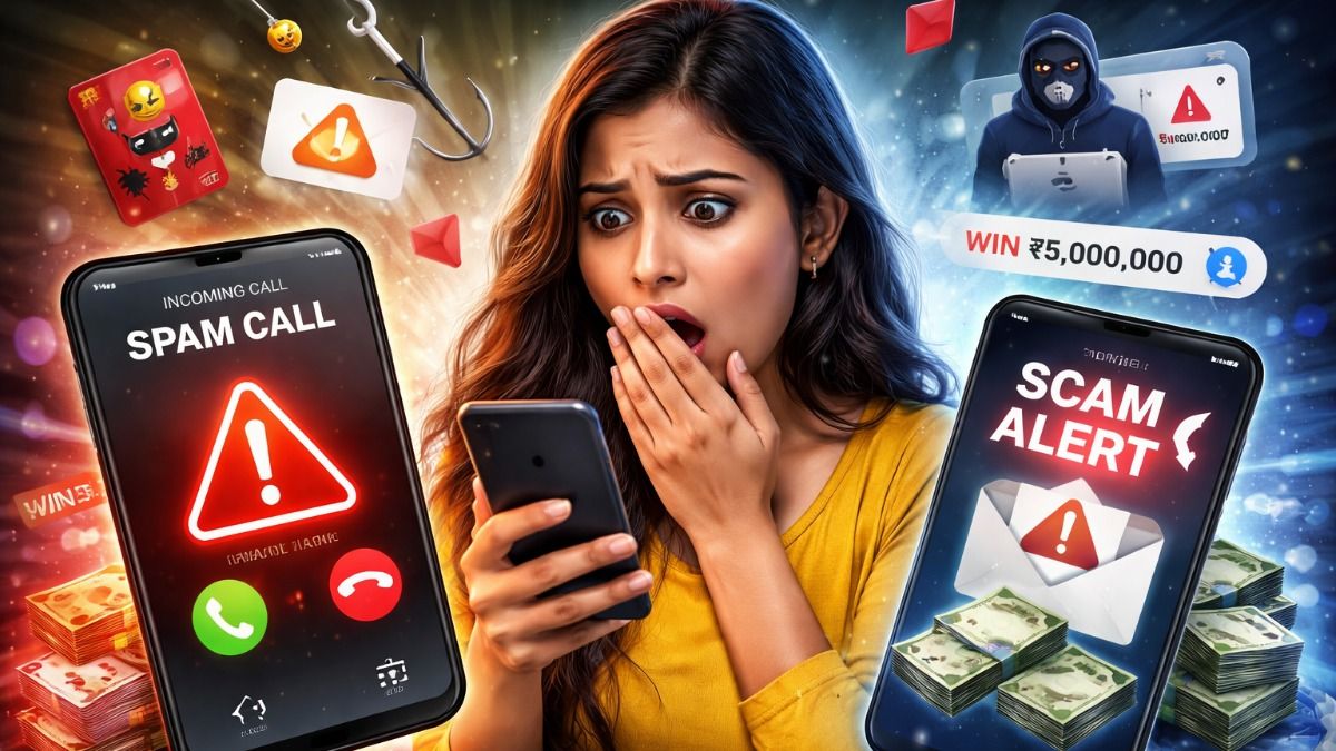 भारत में स्पैम कॉल और मैसेज का बढ़ा खतरा! 2025 में 4000 करोड़ से अधिक Spam Call हुए रिपोर्ट; ऐसे रहें सुरक्षित
