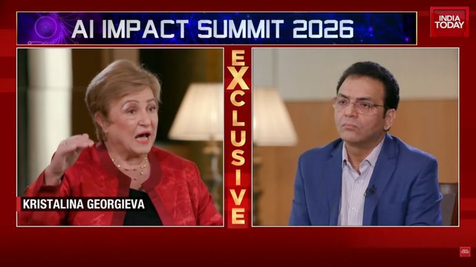 IMF की मैनेजिंग डायरेक्टर क्रिस्टालिना जॉर्जीवा