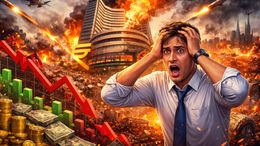 जिसका डर था वही हुआ! 3% गिरकर खुला सेंसेक्स, युद्ध की आग से बाजार धड़ाम; निवेशकों के ₹18 लाख करोड़ साफ