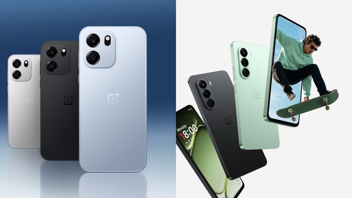 OnePlus Nord CE 6 (Left), OnePlus Nord CE 6 Lite (Right) Image: OnePlus