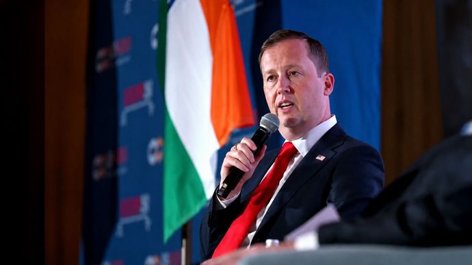 US Ambassador to India Sergio Gor. (Photo: ANI/Screengrab)