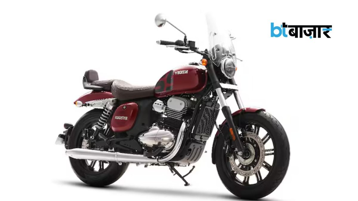 Yezdi Roadster Red Wolf