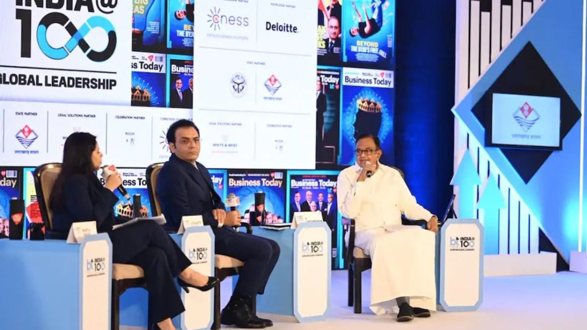 BTIndia@100: मौजूदा आर्थिक मॉडल पर पी चिदंबरम का हमला, बोले नियमों के जाल में फंसी है अर्थव्यवस्था
