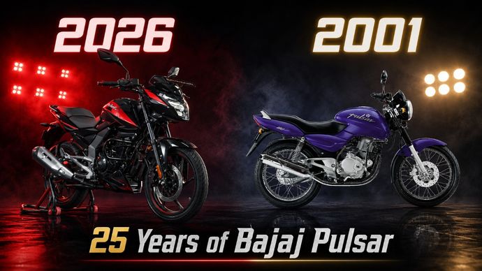 Bajaj Pulsar का 25 साल का सफर Bajaj Pulsar का 25 साल का सफर