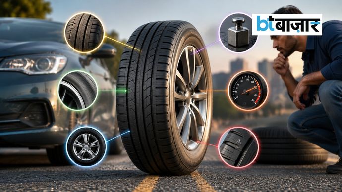 Tyre का पूरा राज: इन निशानों में छिपी है जरूरी जानकारी Tyre का पूरा राज: इन निशानों में छिपी है जरूरी जानकारी