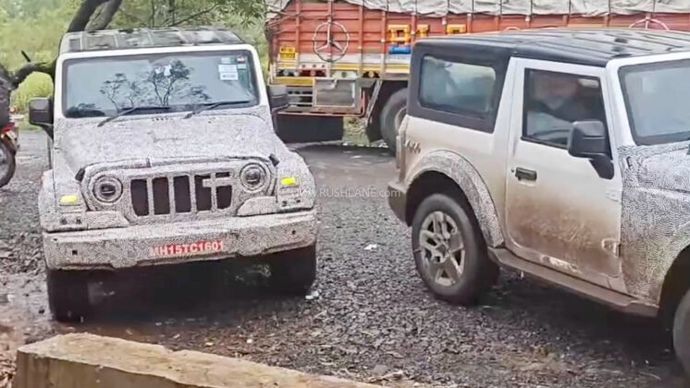 Mahindra Thar 2 Door 2026 Facelift Mahindra Thar 2 Door 2026 Facelift