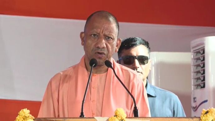 (Photo- X/Yogi Adityanath) cm yogi mourns nepal flood