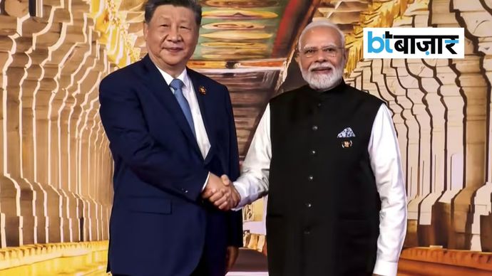 BRICS समिट के दौरान PM मोदी-शी जिनपिंग की मुलाकात. (Photo: PTI) BRICS समिट के दौरान PM मोदी-शी जिनपिंग की मुलाकात. (Photo: PTI)