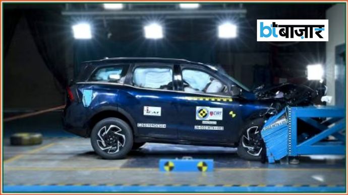 Mahindra XUV 7XO क्रैश टेस्ट Mahindra XUV 7XO क्रैश टेस्ट