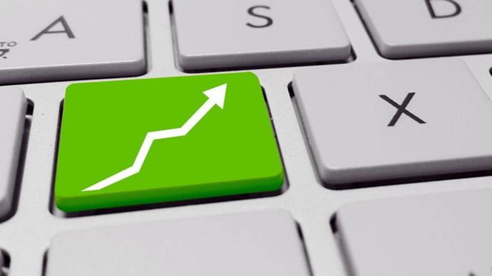 stock jumps
