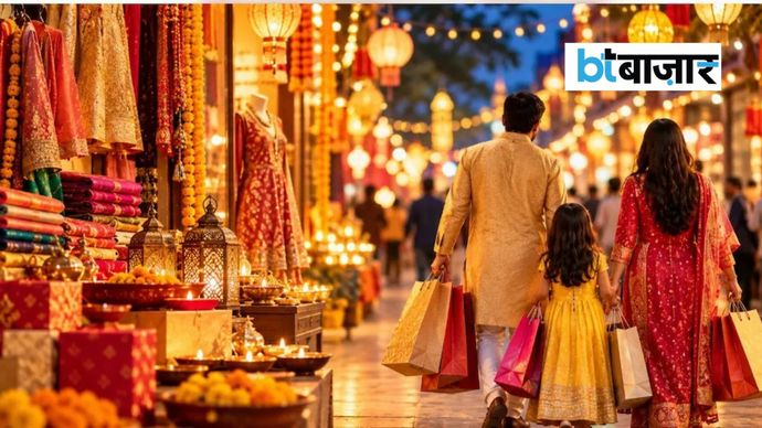 त्योहारी खर्च 2024 से ज्यादा रहेगा, लेकिन पिछले साल GST कटौती से आई तेजी के बाद इस बार गिरावट का अनुमान है। त्योहारी खर्च 2024 से ज्यादा रहेगा, लेकिन पिछले साल GST कटौती से आई तेजी के बाद इस बार गिरावट का अनुमान है।