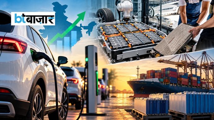 EV की बढ़ती बिक्री के बीच भारत की नई टेंशन! बैटरी सेल का आयात 94% बढ़ा EV की बढ़ती बिक्री के बीच भारत की नई टेंशन! बैटरी सेल का आयात 94% बढ़ा