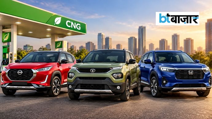भारत की 3 सबसे सस्ती CNG ऑटोमैटिक SUVs भारत की 3 सबसे सस्ती CNG ऑटोमैटिक SUVs