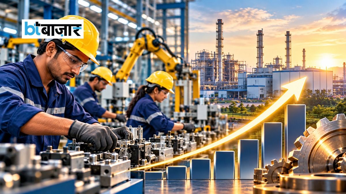 Manufacturing Sector: भारत में फैक्ट्रियों की रफ्तार तेज, 4 साल में 50 लाख नौकरियां बढ़ीं, कर्मचारियों की सैलरी में भी बड़ा उछा…