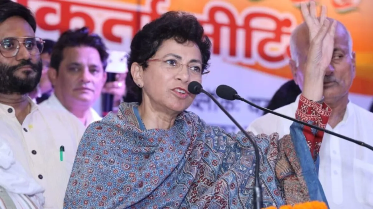 अमित शाह को जाना चाहिए मणिपुर लेकिन वे छत्तीसगढ़ का दौरा कर रहे हैं: कुमारी सैलजा NewsTak