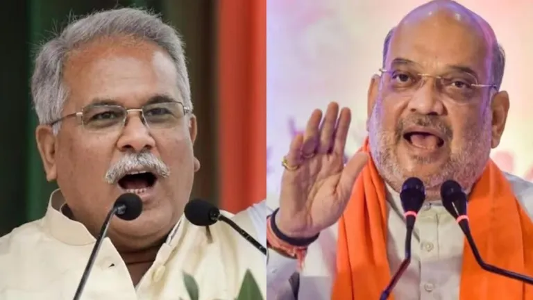 नक्सलवाद: गृहमंत्री अमित शाह के बयान पर CM बघेल का पलटवार, दिया ये जवाब NewsTak