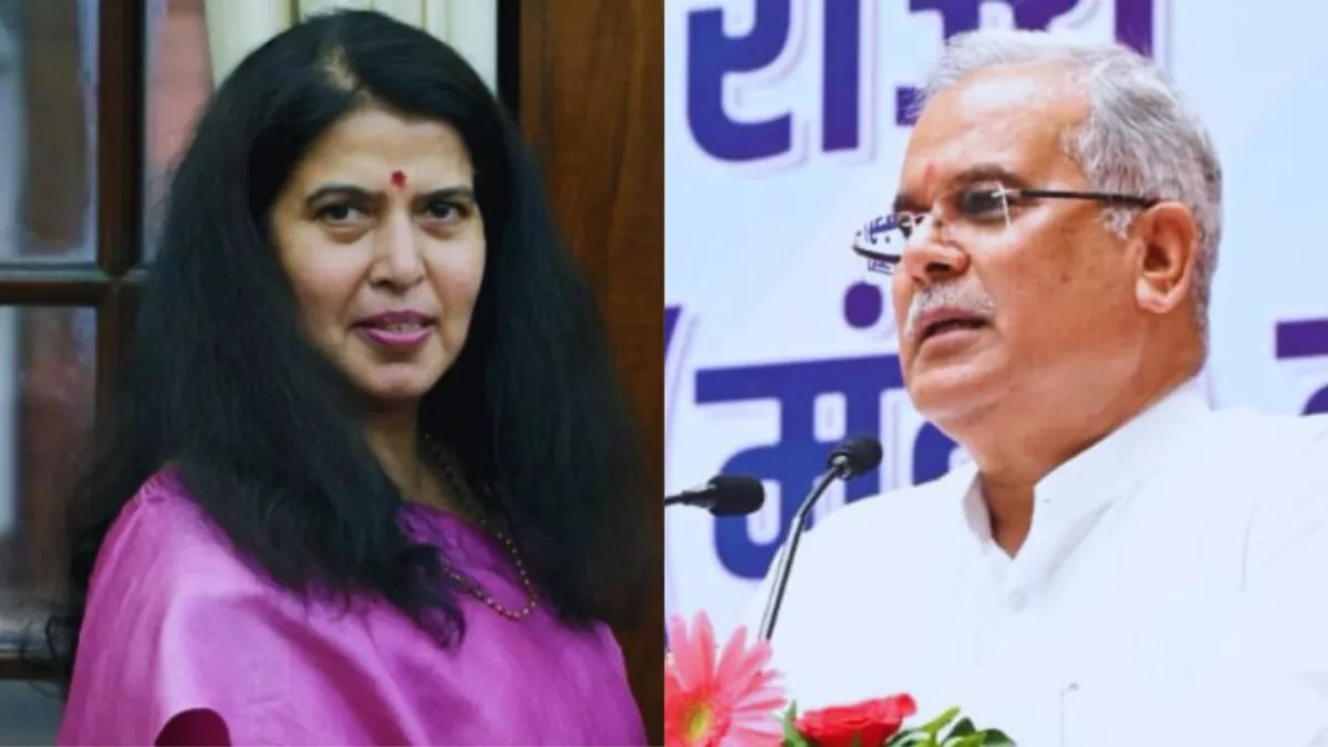 परिवर्तन यात्रा: झीरम पर सियासत, सरोज पांडेय ने सीएम बघेल पर लगाए ये आरोप NewsTak