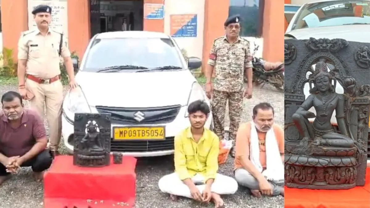हजार साल पुरानी दो करोड़ की मूर्तियां हुई थी चोरी, महासमुंद पुलिस ने तीन आरोपियों को पकड़ा NewsTak