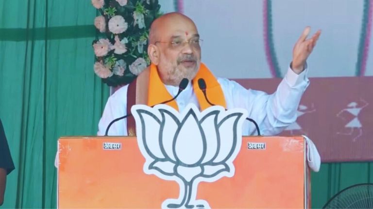 एक बार फिर भाजपा की सरकार बना दो पूरे छत्तीसगढ़ को हम नक्सल समस्या से मुक्त कर देंगे: अमित शाह NewsTak