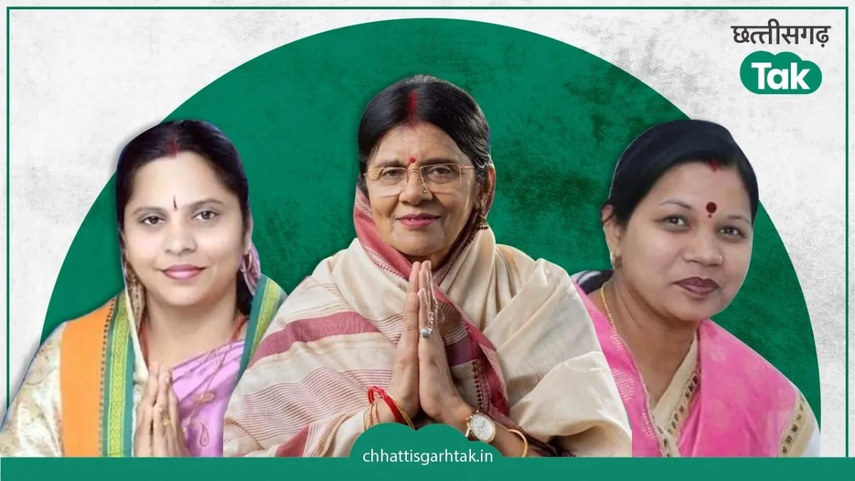 Rupkumari Chaudhary, Kamlesh Jangde, Jyotsana Mahant