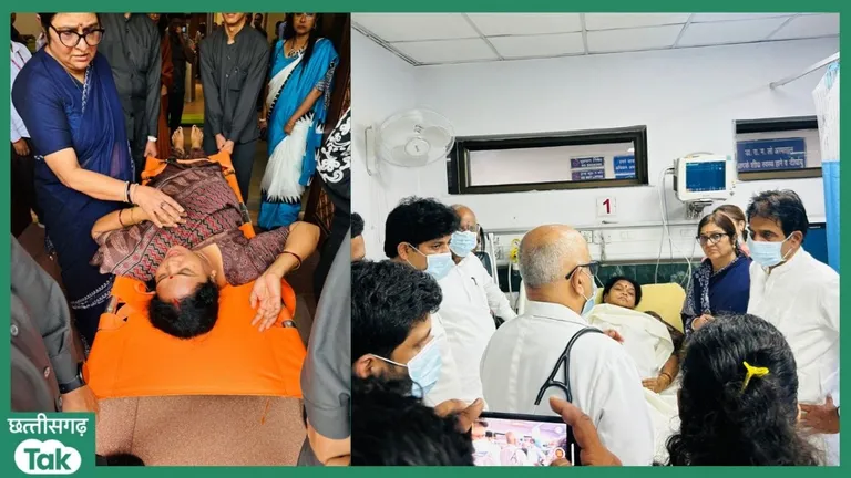 Chhattisgarh News: संसद सत्र के बीच बिगड़ी राज्यसभा सांसद फूलो देवी की तबीयत, प्रदर्शन के दौरान हुईं बेहोश Phulo Devi