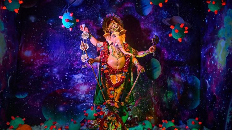 देशभर में गणेश चतुर्थी की धूम (Photo-PTI)