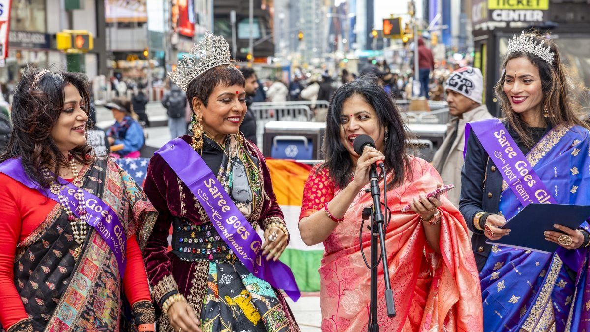 Saree Goes Global Event (Photo/PTI)