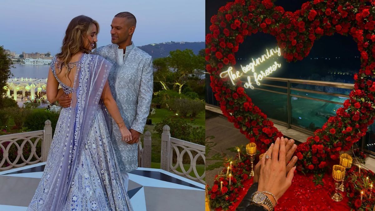 Shikhar dhawan engaged to sophie shine (Photo/Instagram)