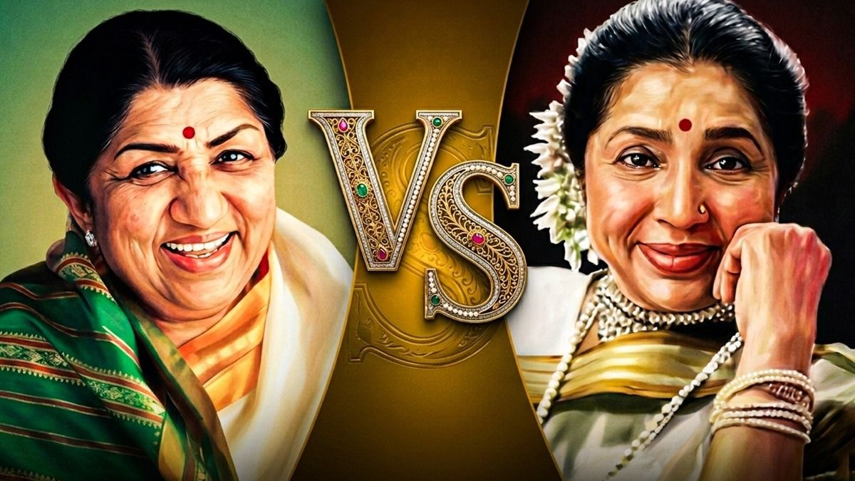 Asha Bhosle,Lata Mangeshkar