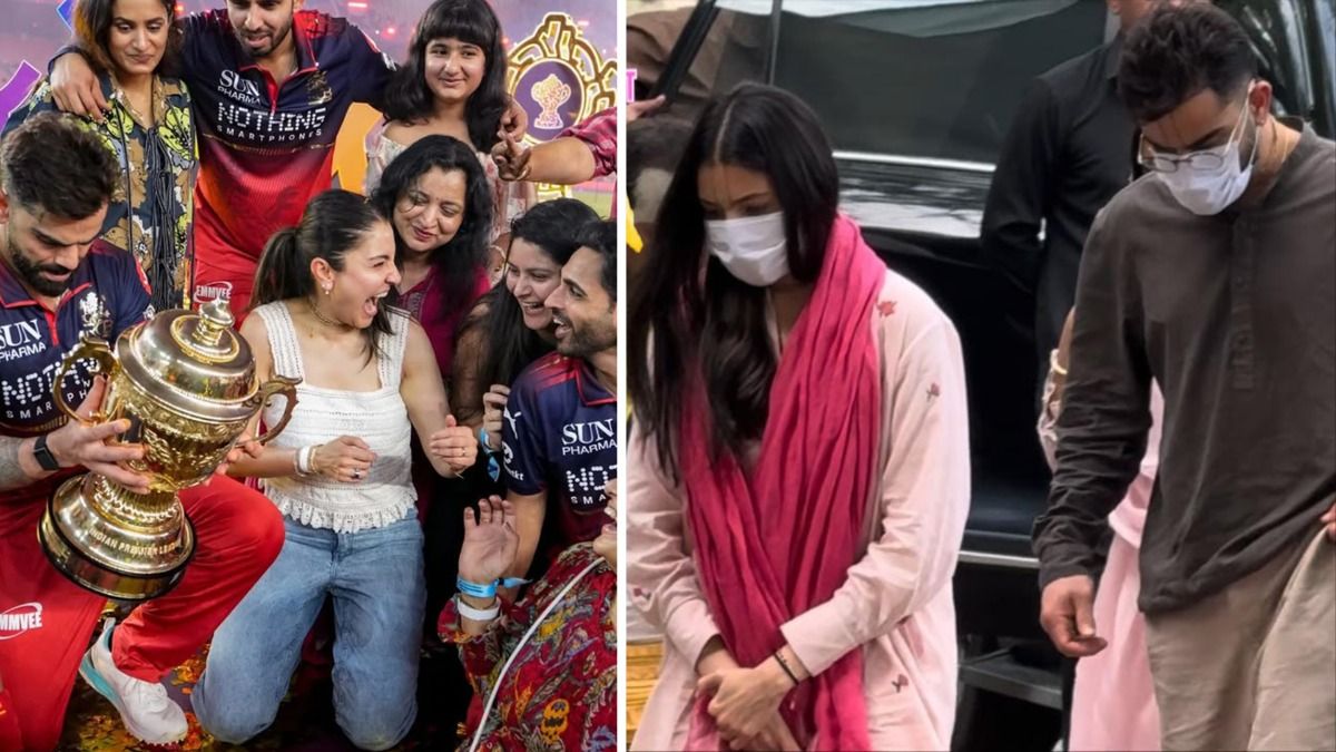 virat and Anushka vrindavan visiti