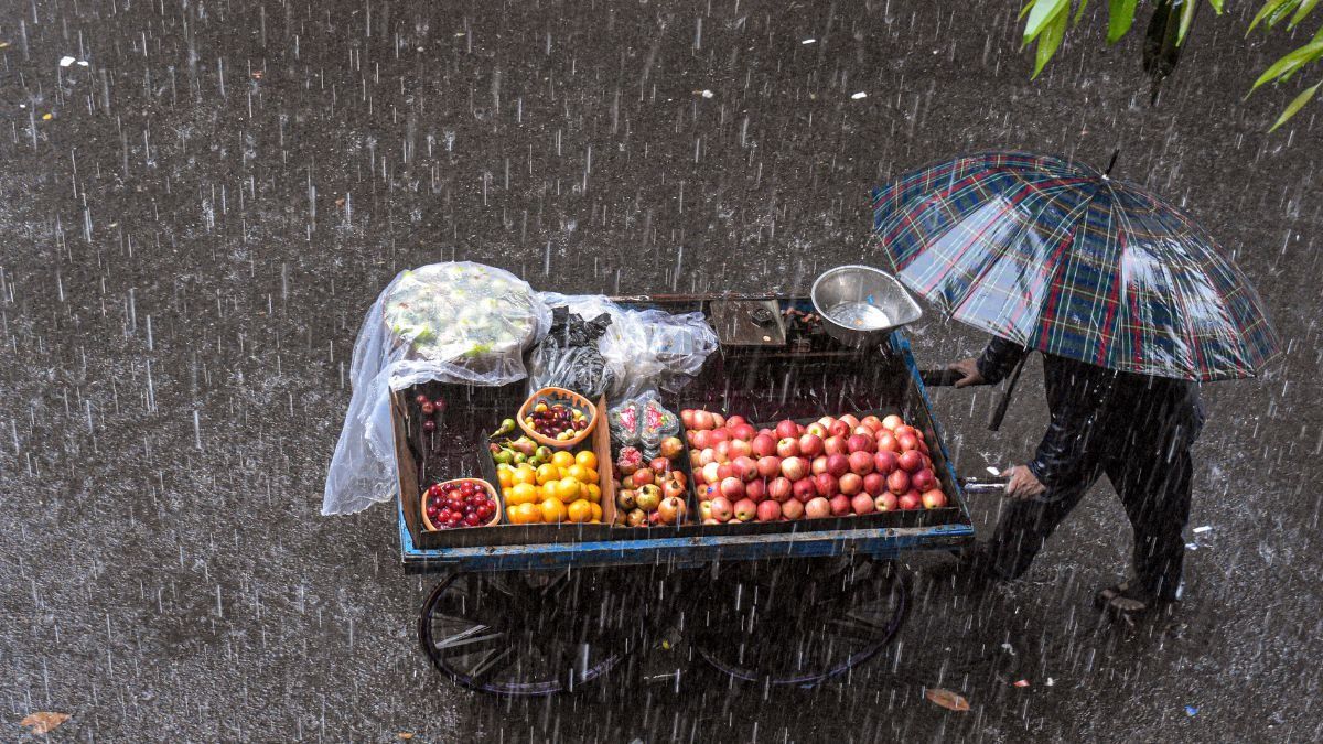 Delhi rain