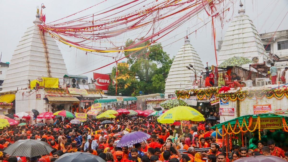 सावन में बाबा वैद्यनाथ धाम की तस्वीरें