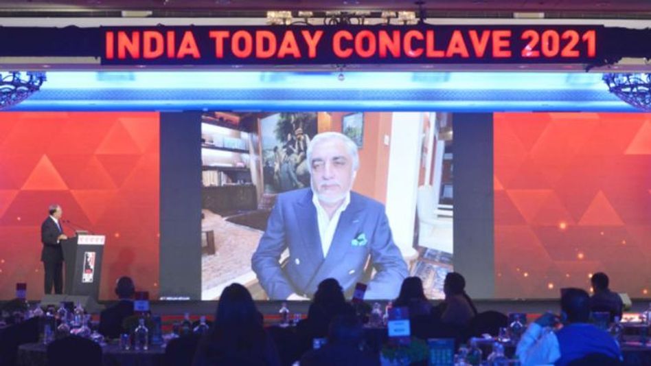 अफगानिस्तान के पूर्व CEO अब्दुल्ला अब्दुल्ला (Image credit: India Today/Chandradeep Kumar) अफगानिस्तान के पूर्व CEO अब्दुल्ला अब्दुल्ला (Image credit: India Today/Chandradeep Kumar)