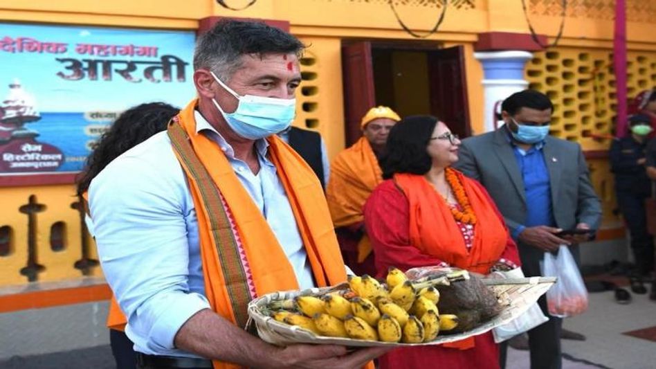 अमेरिकी राजदूत रैंडी बेरी. अमेरिकी राजदूत रैंडी बेरी.