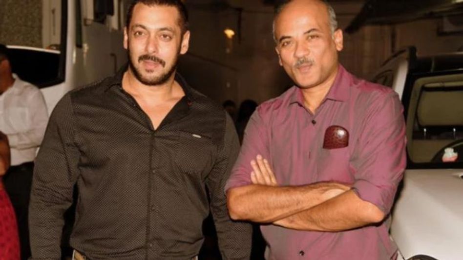 Salman Khan and Sooraj Barjatya Salman Khan and Sooraj Barjatya