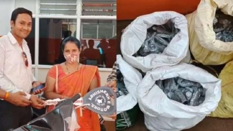 Burhanpur Milkman gifts wife E-bike
