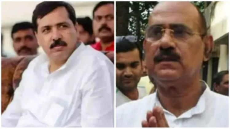 यूपी के बाहुबली धनंजय सिंह और विजय मिश्रा. 